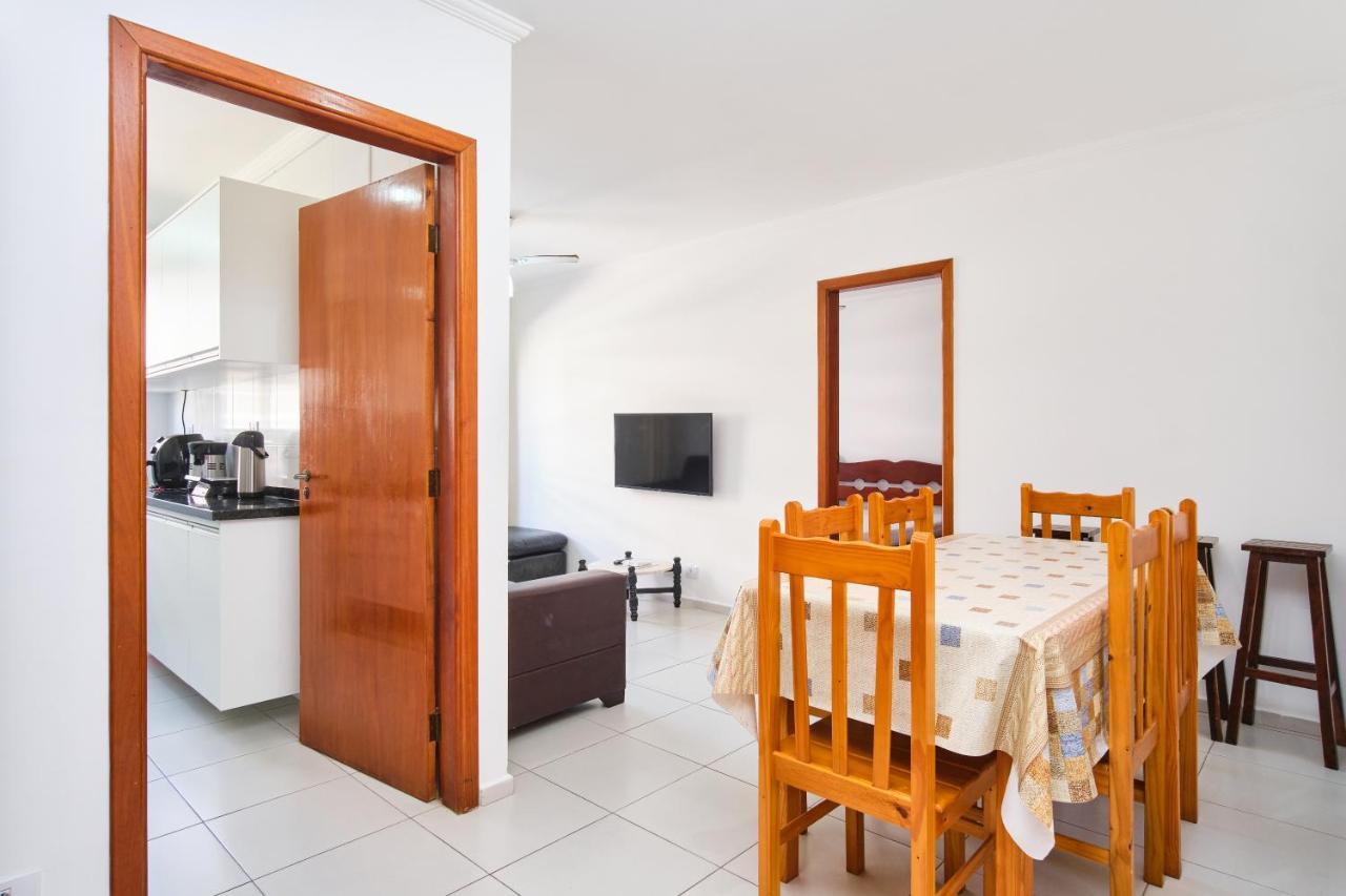 Apartamento A 100 Metros Da Praia, Bem Localizado, Com Ar Condicionado E Wi-Fi -23 - Edificio Lenamar II Ubatuba Zewnętrze zdjęcie